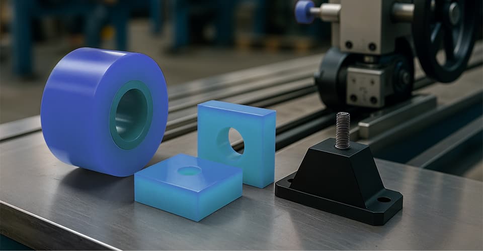 PU na linha de produção: por que cada vez mais indústrias estão trocando borracha e plástico por poliuretano! | [object Object]
         | Blog | Furatec